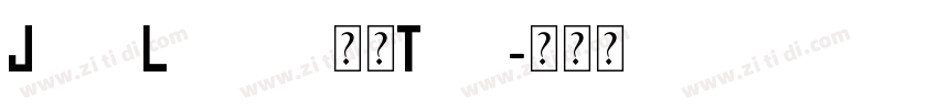 Jolly Lodger 常规True字体转换